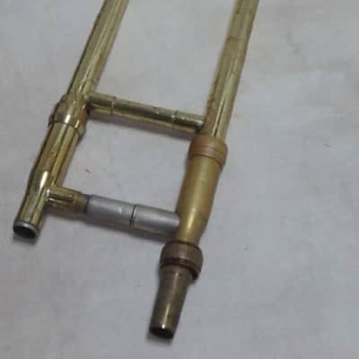 Couesnon Star Paris trombone, France, Brass with case and mouthpiece image 3