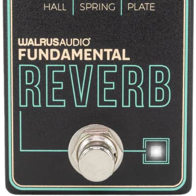 Walrus Audio Fundamental Reverb - Black / Teal image 1
