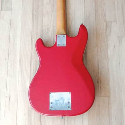 1964 Hofner 173 Vintage Electric Guitar Red Croc Selmer Super 3 w/ 510 Pickups image 3