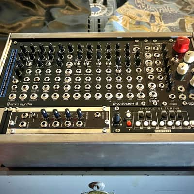4U 57HP Eurorack Palette Case Industrial Steel 3U + 1U #04 image 6
