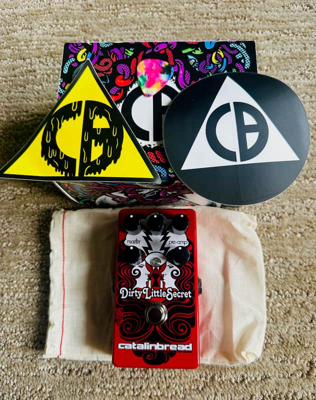 Catalinbread Dirty Little Secret MKIII - Red | Reverb