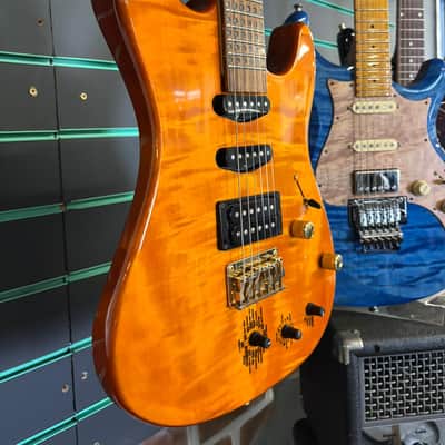 Optek Fretlight Pro 200 Amber Electric Guitar image 5