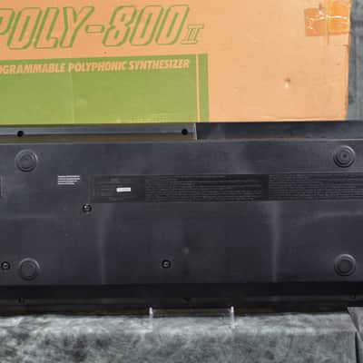 Korg Poly 800 ii Polyphonic Synthesizer Vintage 1986 w Original Box & Manual We Ship FAST image 4