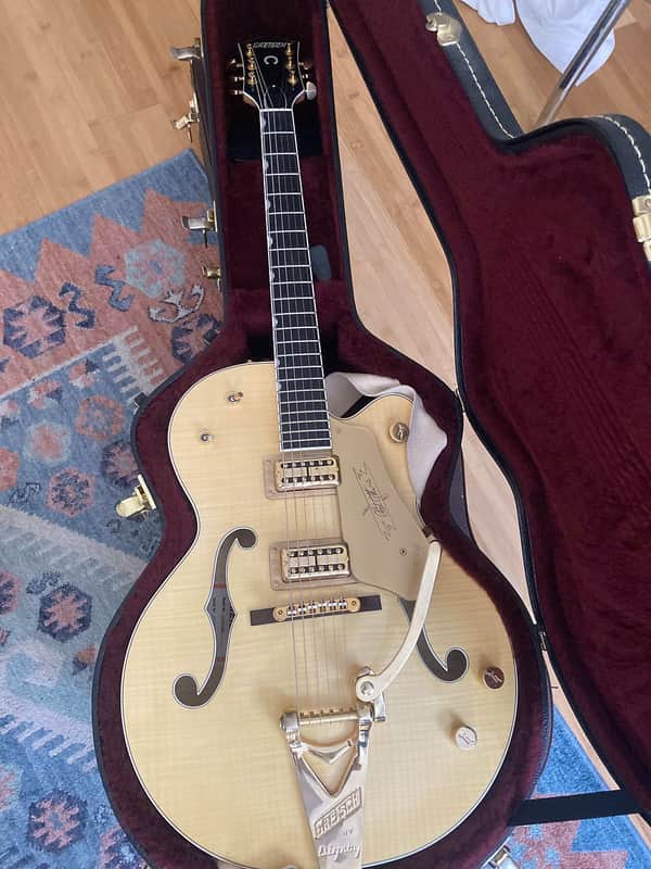 RARE Gretsch G6120AM Nashville 2004 - 2006 Tiger Maple Amber Stain image 1