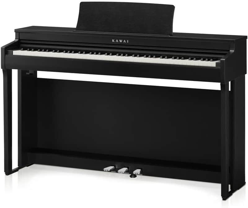 Kawai CN201 88-Key Digital Piano with Responsive Hammer III, Premium Satin Black image 1