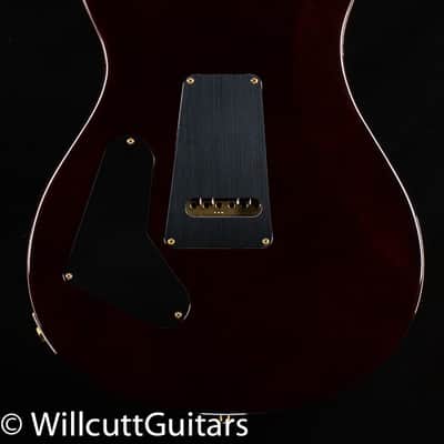 PRS Custom 24 Black Gold Wraparound 10 Top (060) image 4