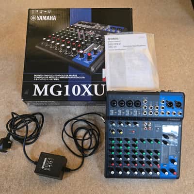 Yamaha MG10XU 10-Channel Analog Mixer 2016 - Present - Black image 1