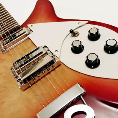 Tokai RockinBetter RG330 Fireglo Cherry Sunburst 'Rick Copy' image 7