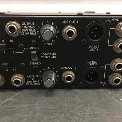 Peavey Classic Series 50/50 Stereo Tube power amp image 8