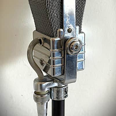 Awesome 1940s Electro Voice V1 Ribbon Microphone, new ribbon, stand & cable incl image 5