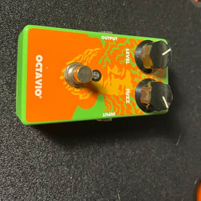 Dunlop JHM2 Jimi Hendrix Signature 70th Anniversary Octavio 2012 - Orange/Green image 1