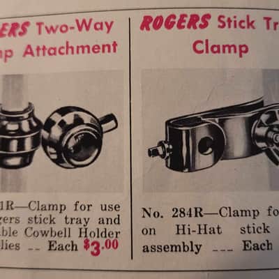 Rogers Swivomatic Model # 281R TWO-WAY CLAMP ATTACHMENT 1961 image 4