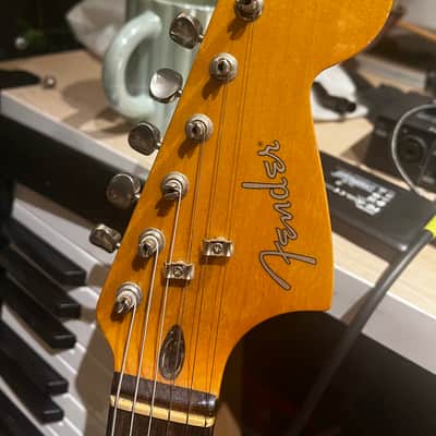 Fender Modern Player Marauder – Well Toured / Project Guitar 2012 - 2013 - Lake Placid Blue image 14