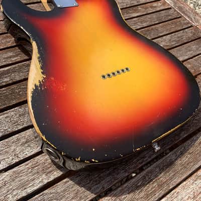 1966 Fender Telecaster 3 Tone Sunburst image 4