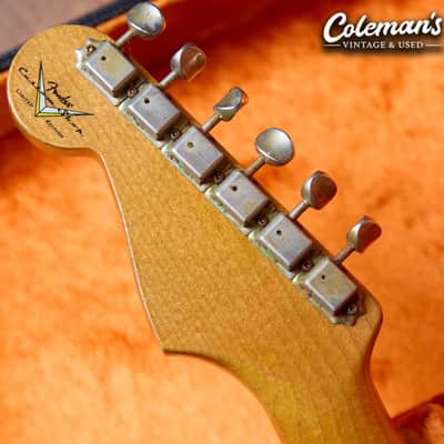 Fender Custom Shop Dual Mag II Stratocaster Relic 2020 - Black over 3-Color Sunburst image 7