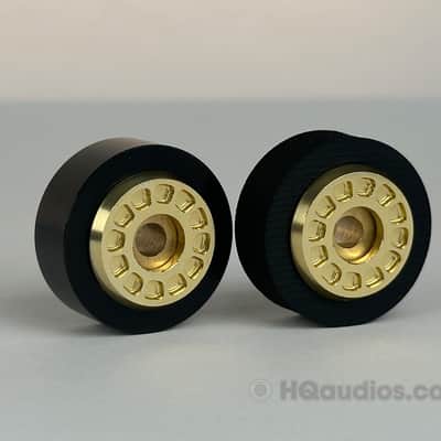 Pair of Pioneer RT-707/701 Pinch Rollers – Precision Replacement –Gold–1Yr WRT Bild 3