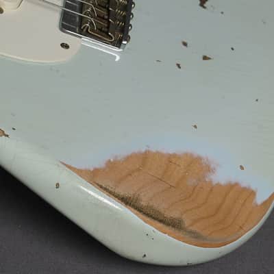 Fender Custom Shop Stratocaster 1957 Hardtail REL Faded Aged Sonic Blue 2022 image 7