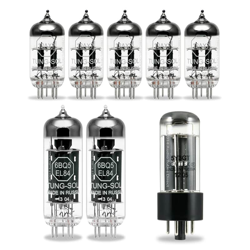 Tung-Sol/Sovtek Tube Upgrade Kit For Vox AC15 Reissue Amps EL84 12AX7 5Y3GT image 1
