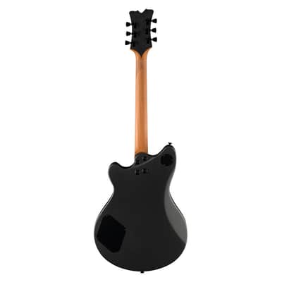 Used EVH SA-126 Special Semi-Hollow Guitar - Stealth Black image 8
