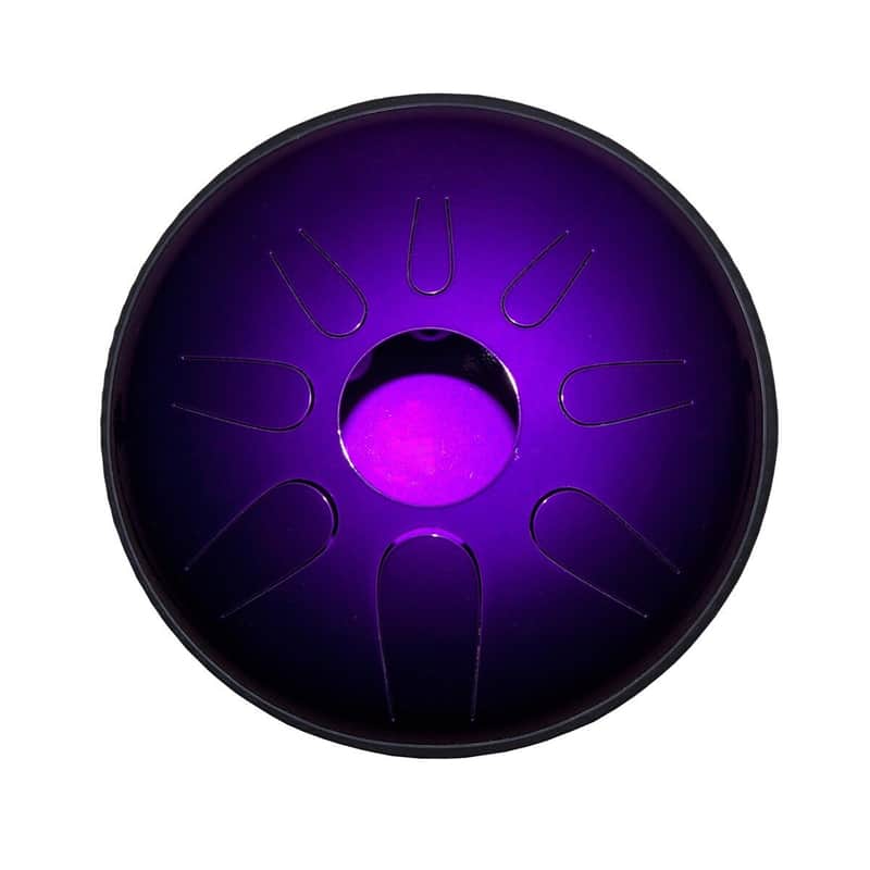 Idiopan Dominus 14-Inch Tunable Steel Tongue Drum - Royal Purple image 1