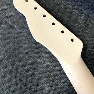 Guitar Mill T-Style Replacement Neck / 2 pc. 1/4 Sawn Maple (No Skunk Stripe) / Chunky C (#GIN-3926) image 7