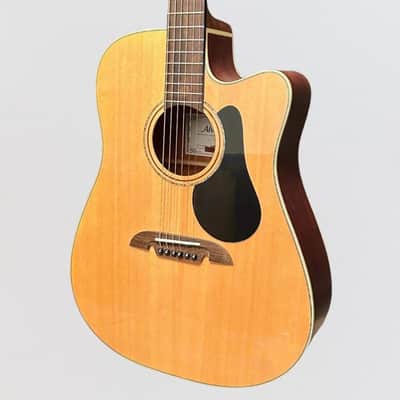Alvarez AD30CE Dreadnought Acoustic Electric Cutaway Guitar - Natural image 3