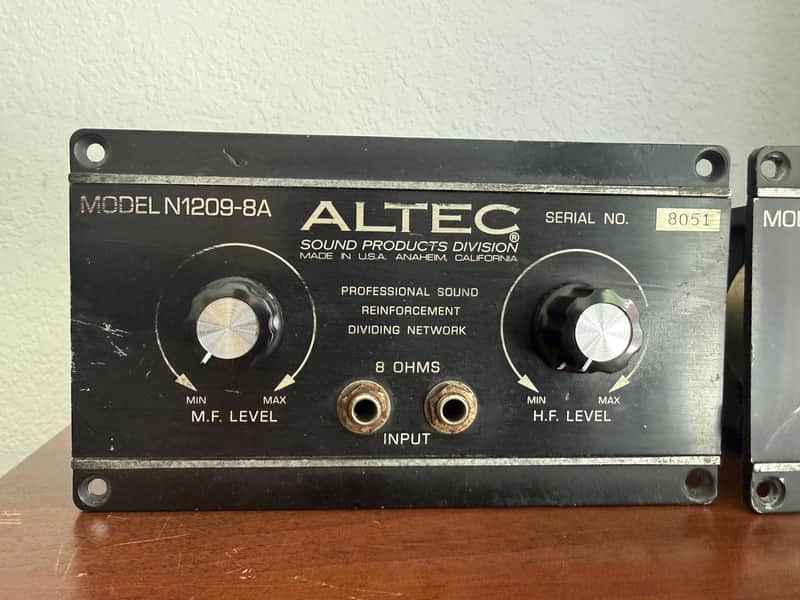 Altec Lansing N1209-8A Vintage Pro dividing network crossover | Reverb