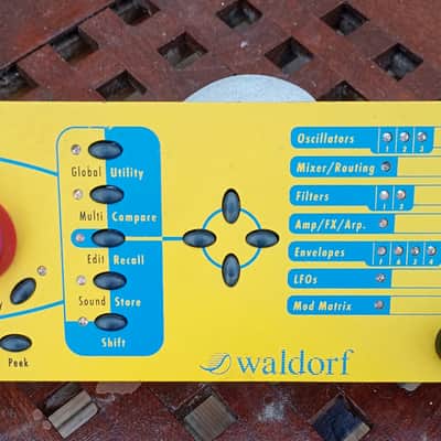 Waldorf Micro Q Rackmount Synthesizer 1999 - 2011 - Yellow image 2