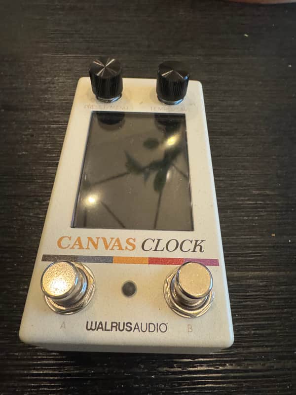 Walrus Audio Canvas Clock
