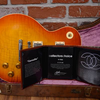 Gibson Custom Shop Collector Choice #37 1959 Les Paul “Carmalita” Flame Maple Top True Historic Aged Carmelita Burst 2016 w/OHSC image 13