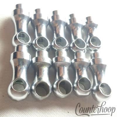 Rogers 10x Single-Tension Snare/Bass Drum T-Rod-Eyelets Chrome Lugs Cleveland,US image 1
