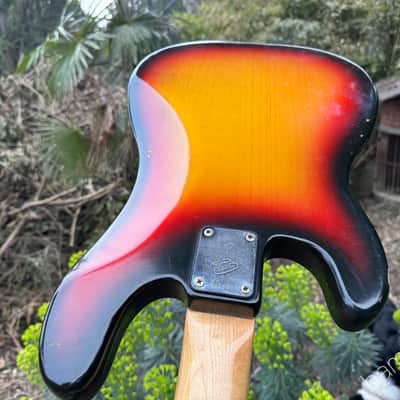 1972 Fender Precision Bass - Sunburst - Special Rosewood Neck - OHSC image 7