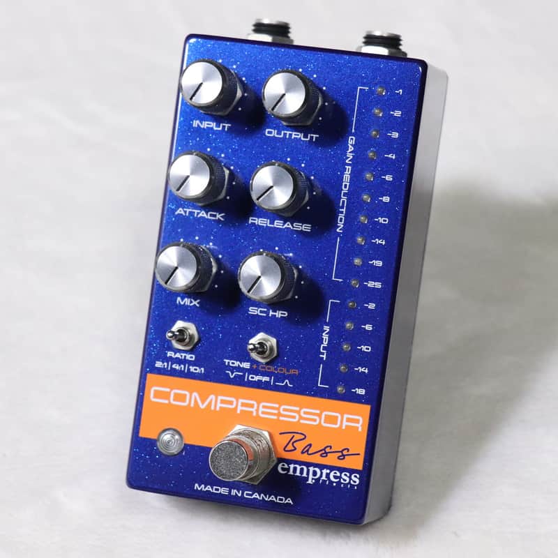 Empress Effects Bass Compressor Blue Sparkle [6900] (06/15) image 1