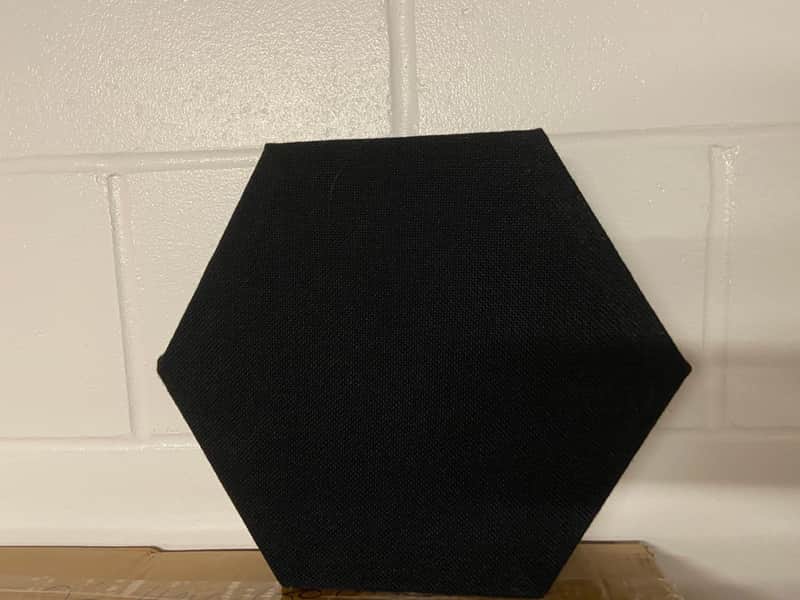 GIK Deco shapes acoustic panel Black image 1