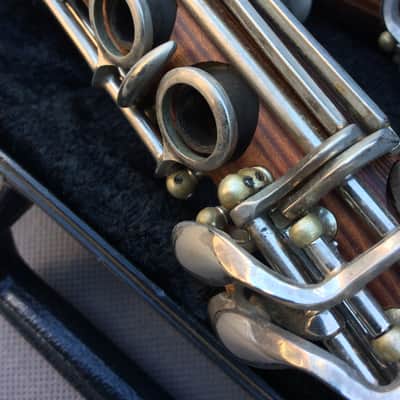 Conn Pan-American Bb Clarinet - Propeller Wood  Clarinet 1950s Cocobolo aka Violin Finish image 11