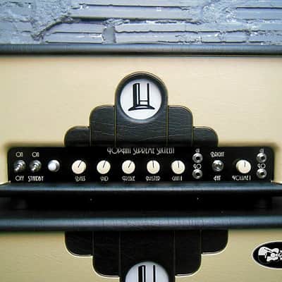 TopHat Top Hat Amplifiers Supreme 16 Head with 1x12" Speaker Cabinet Black and Cream image 3
