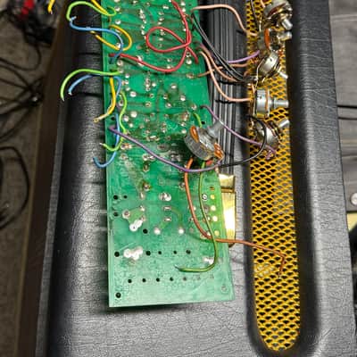 marshall jcm800 1984 4010 vertical input combo circuit board, pots image 1