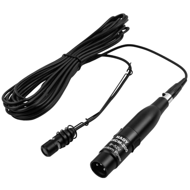 Nady OHCM-200 Overhead Hanging Back Cardioid Uni-Directional Electret Condenser Microphone, 50Hz-16kHz Frequency Response image 1
