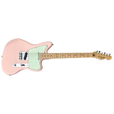 2021 FENDER SQUIER PARANORMAL OFFSET TELECASTER - SHELL PINK image 1