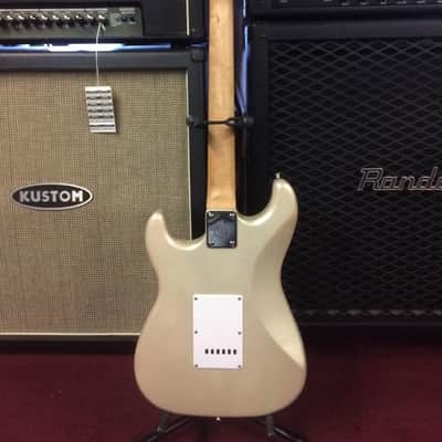 Giannini G101-SV/WH Silver  Strat Style Electric Guitar NICE! [ProfRev] image 8