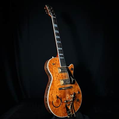 Gretsch Custom Shop G6130 Roundup Birdseye Knotty Pine Guitar image 8