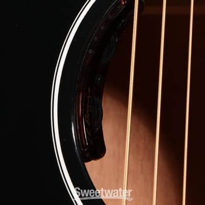Gibson Acoustic J-45 Custom Acoustic-electric Guitar - Ebony (J45CustEbd1) image 6