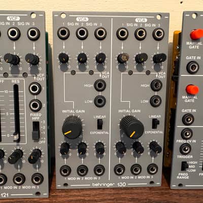 6 Behringer 100-series Eurorack Modules Grey image 4