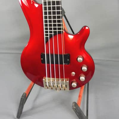 Cort  Curbow 5 string Bass  Dark Red image 2