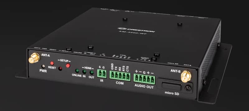 Crestron AM-3200-WF AirMedia® Series 3 Receiver 200 with Wi-Fi® Network Connectivity image 1