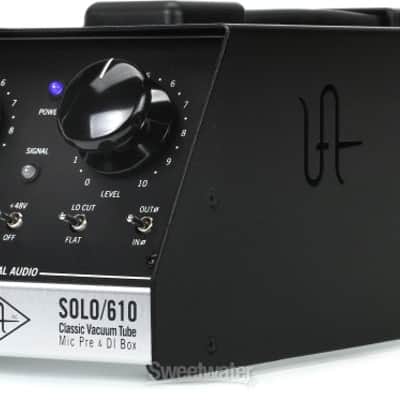 Universal Audio SOLO/610 Tube Desktop Microphone Preamp (Solo610d2) image 7