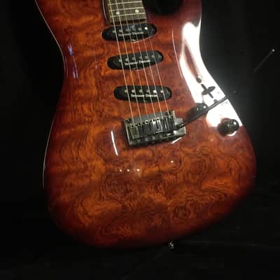 Fender Showmaster QBT SSS Quilt Bubinga Electric Guitar - Seymour Duncan Pickups image 21