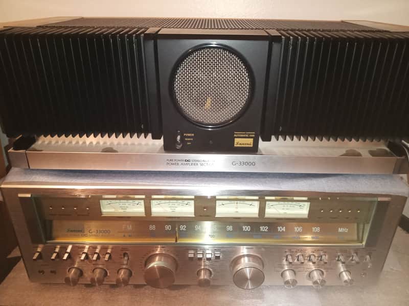 Sansui G33000 1978 Brown / Silver face image 1