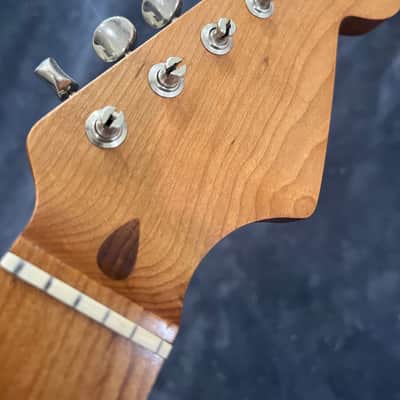 Warmoth Vintage Roasted Maple Neck w/ Gotoh staggered tuners image 1