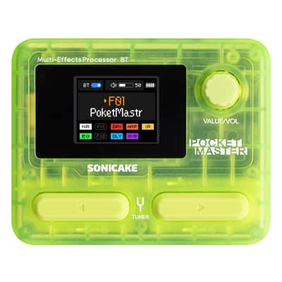 SONICAKE QME-20 Smart Box - Multi Effects Pedal for Guitar with